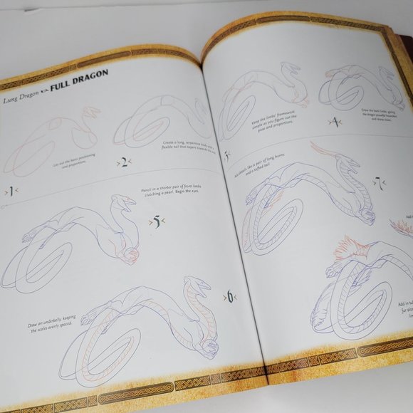 DRAGONART: How to Draw Everything Dragon by Jessica Peffer - Softcover Book - Picture 4 of 5